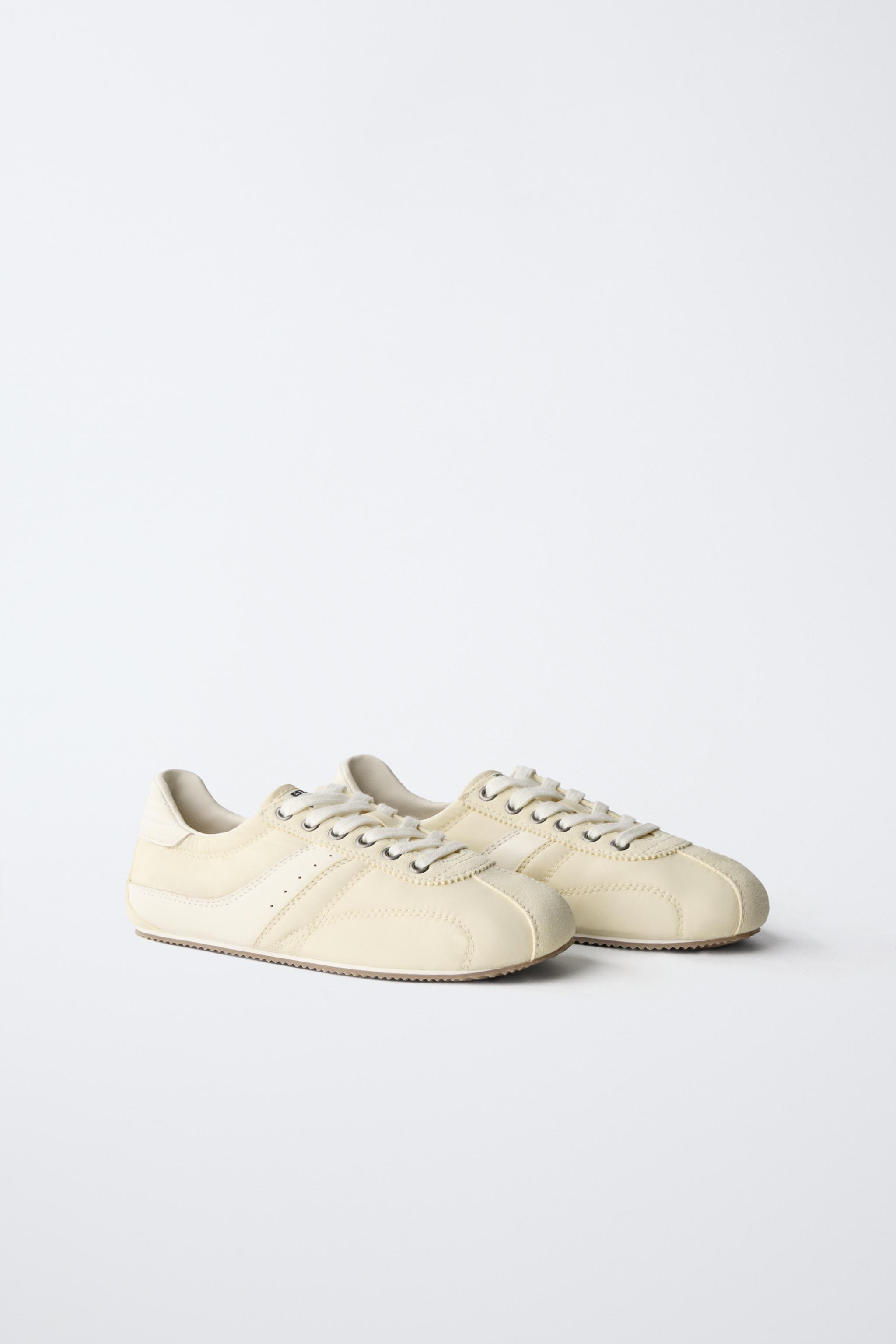 BASKETS AVEC CUIR